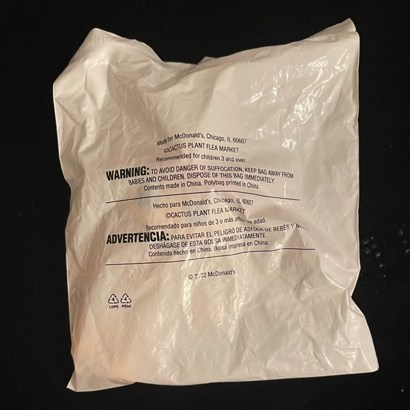 Macdonald's Cacteus Flea Market Adult Happy Meal. CACTUS BUDDY - Picture 4 of 5